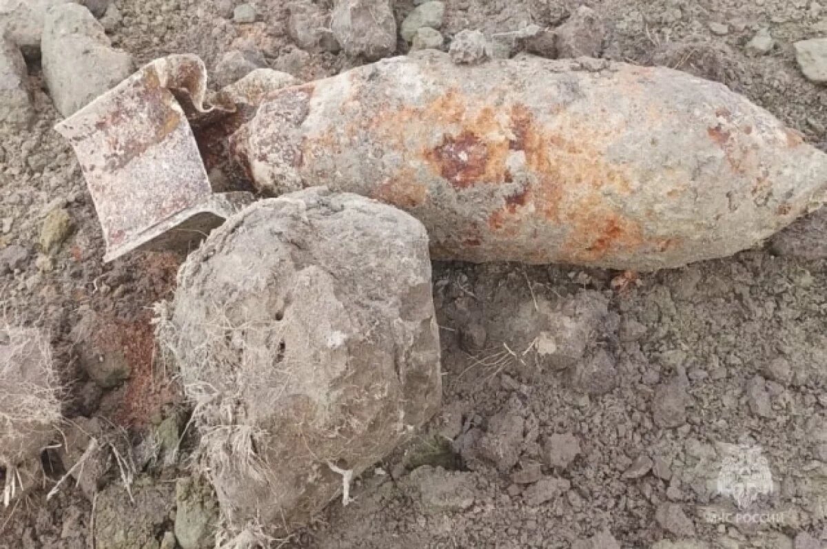    Авиабомбу времен Великой Отечественной войны обезвредили на Брянщине