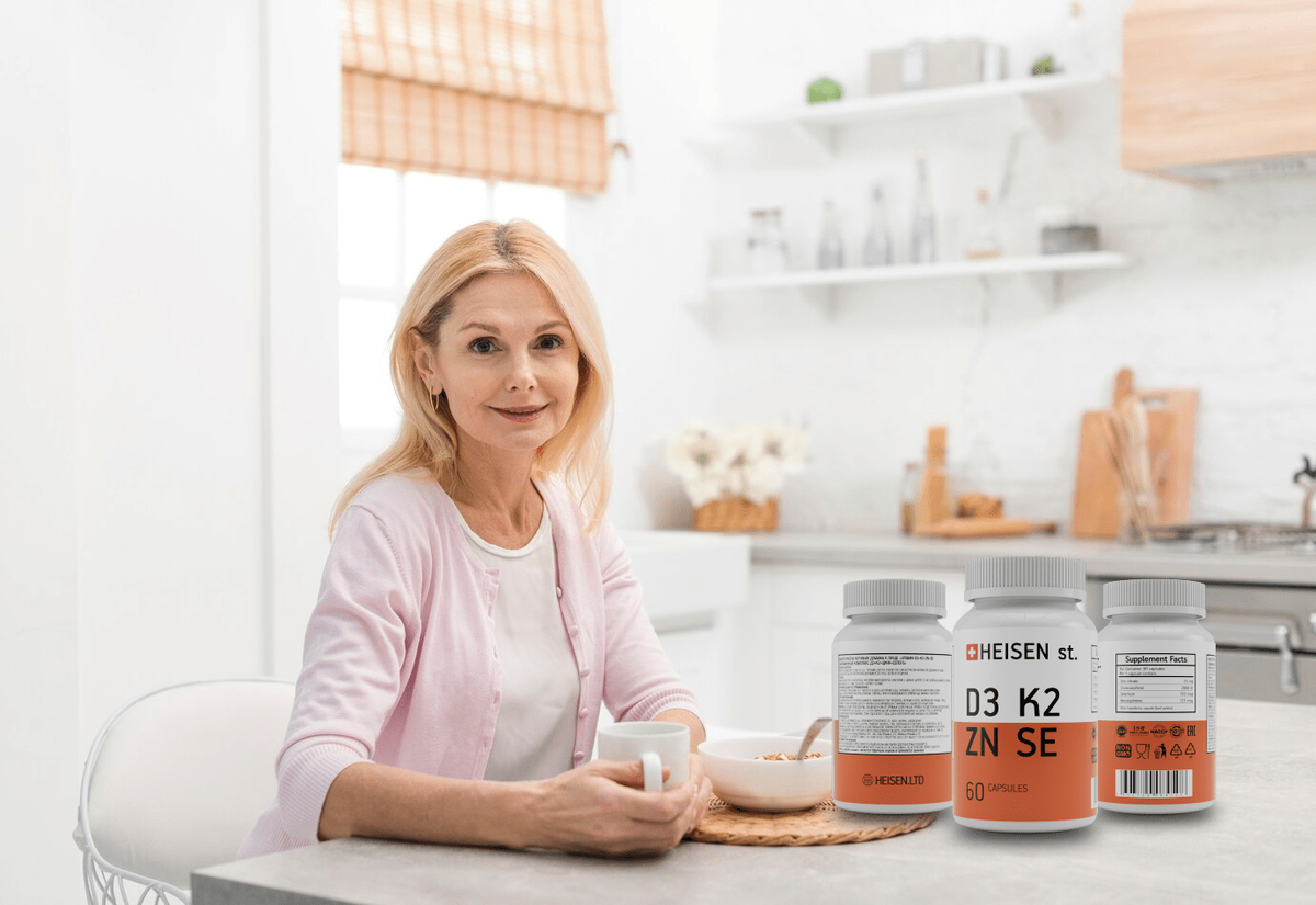    комплекс D3 K2 Zn Se от HEISEN standarts Омаров Михаил