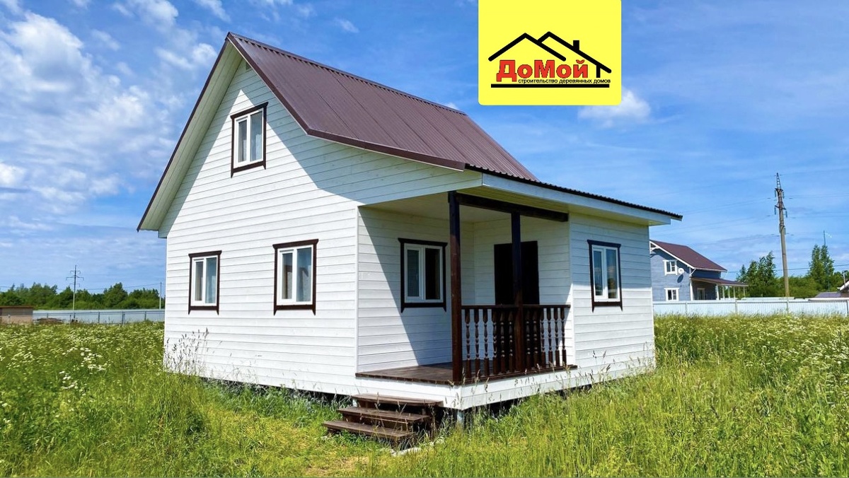 Дачный дом «Онега». 6х8 м. - взят с официального сайт domoy76.ru 