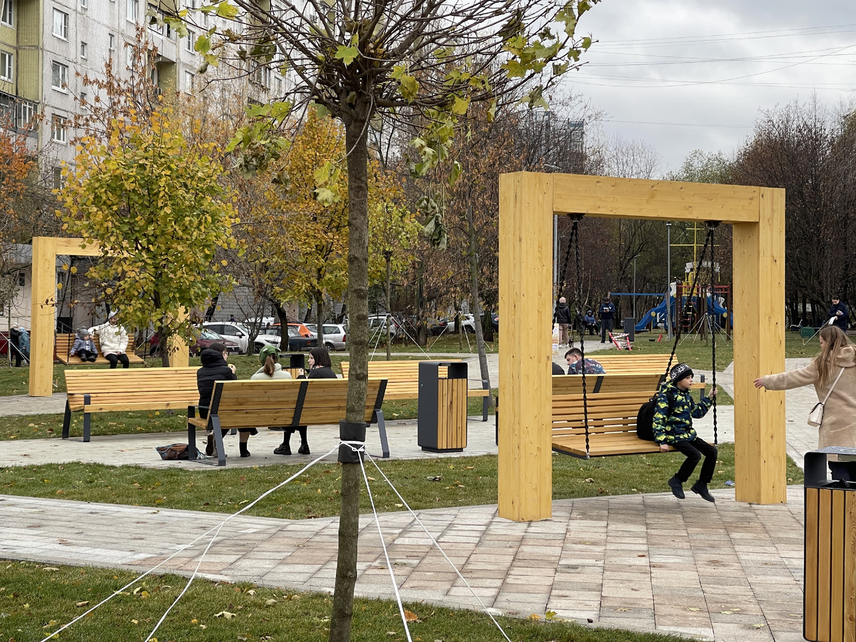 Благоустройство территории пруда Дунай и улицы Липецкая в Бирюлево Восточное, Москва, из нашего портфолио