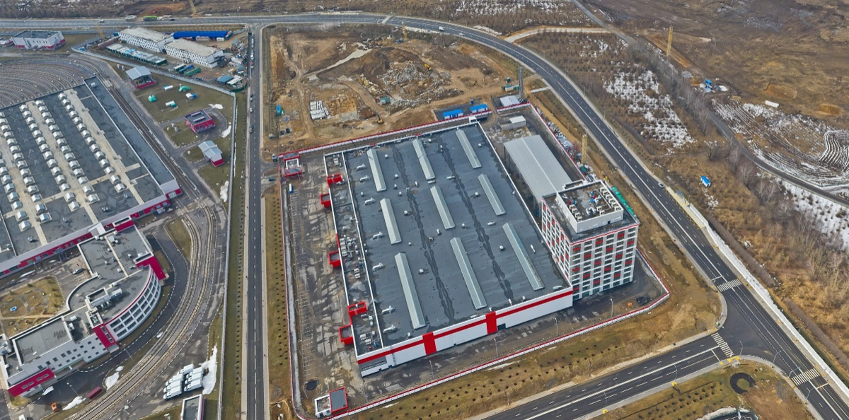 Вид сверху на «Технополис Москва» 