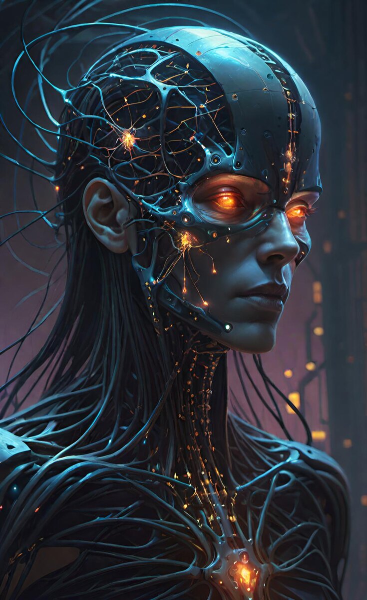 Лик нейросетевой Матрицы