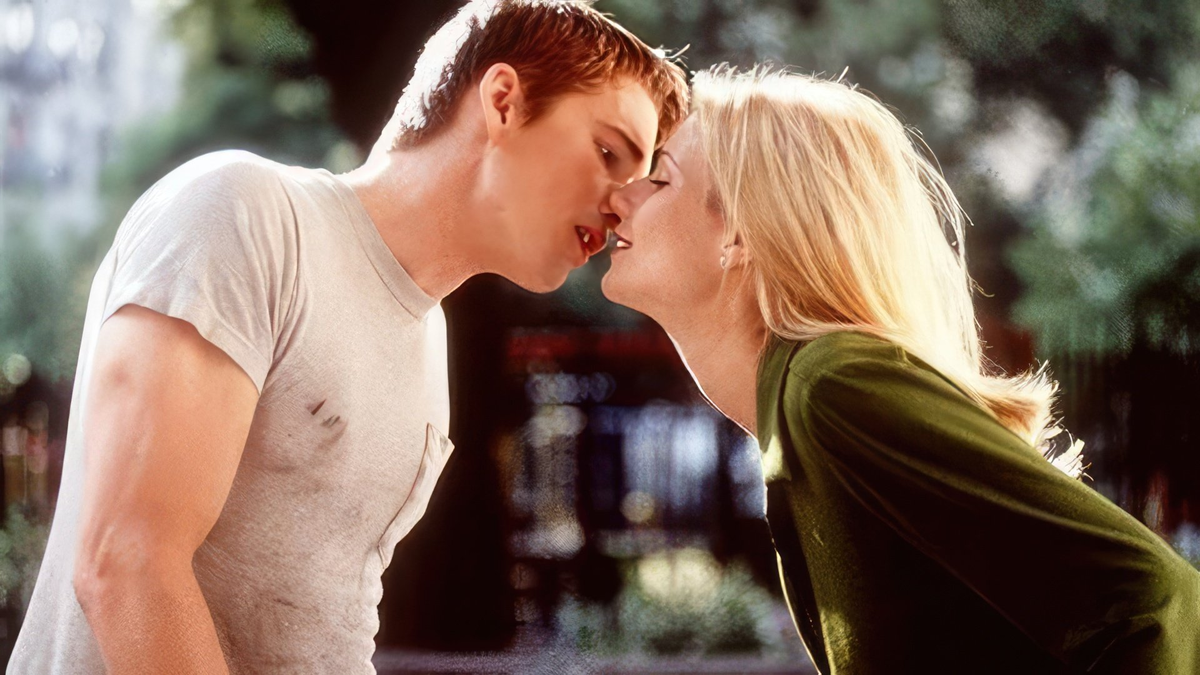 Итан Хоук и Гвинет Пэлтроу в фильме "Большие надежды" (1998).