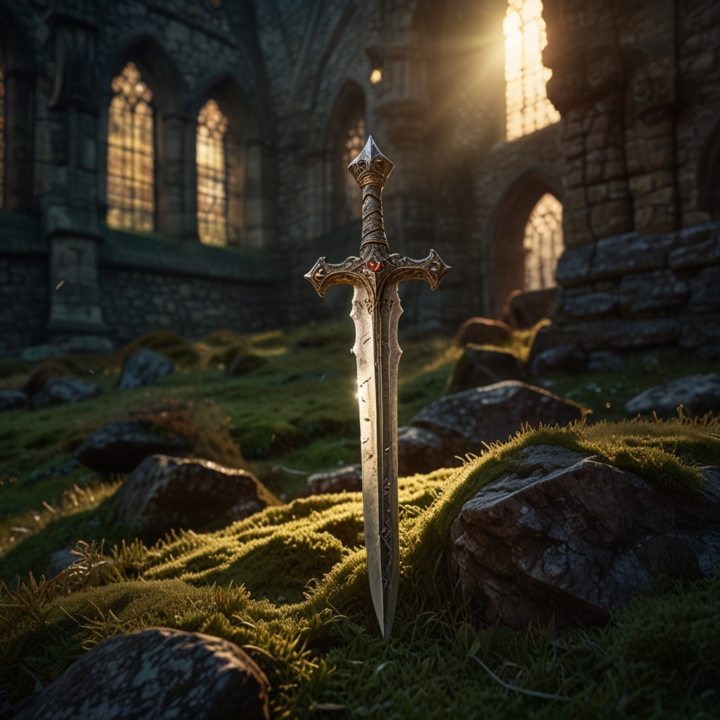 Магический меч в камне / ИИ