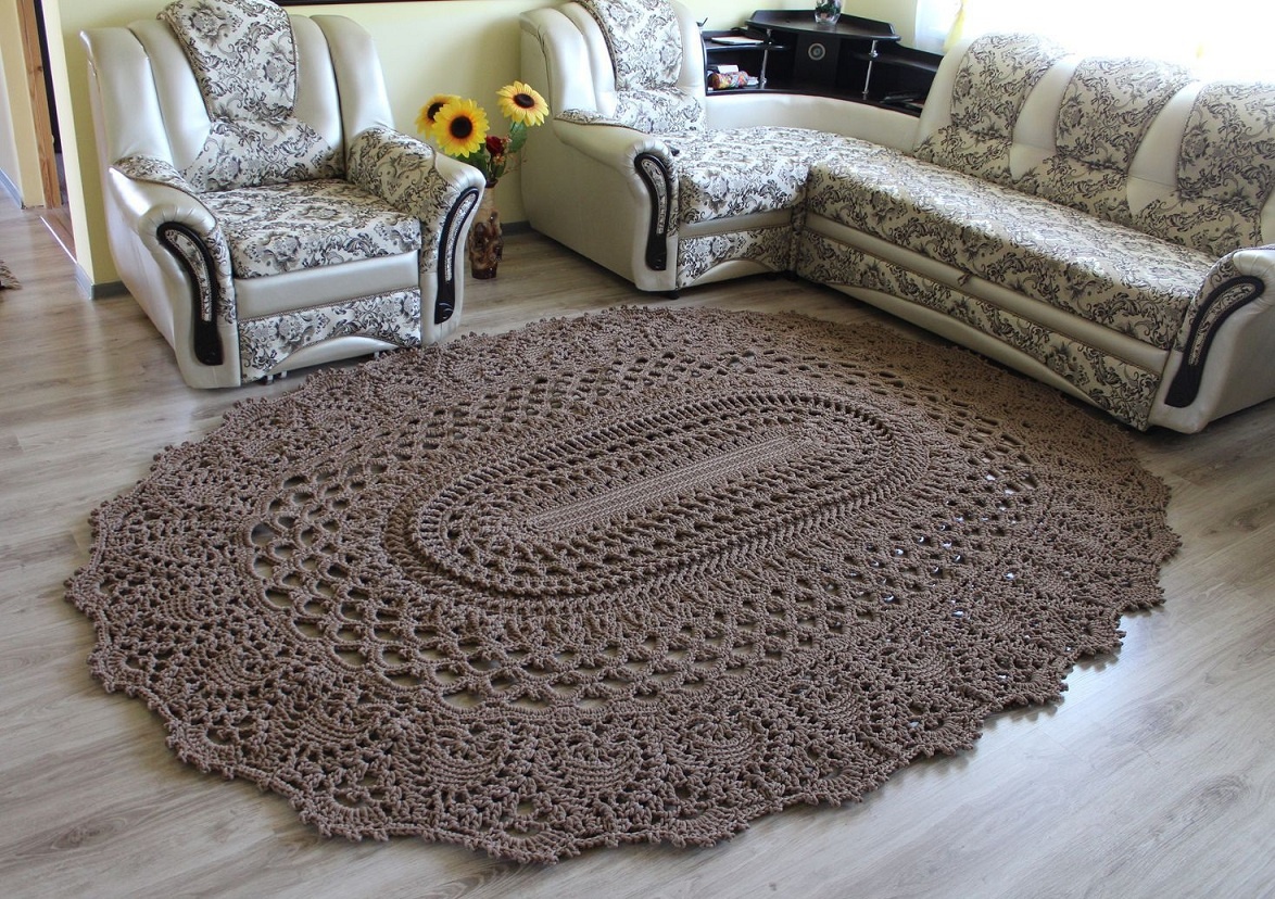 Ковер крючком