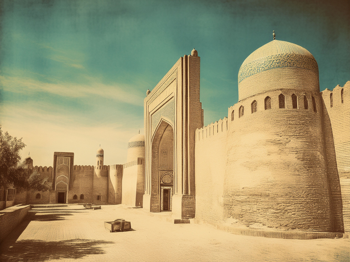 Внутренний город Хивы.