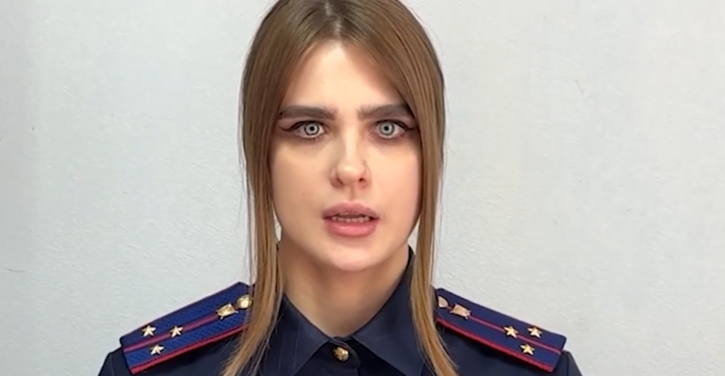    Влада Пономарева. Фото: скриншот видео из сюжета «Патрульный участок»