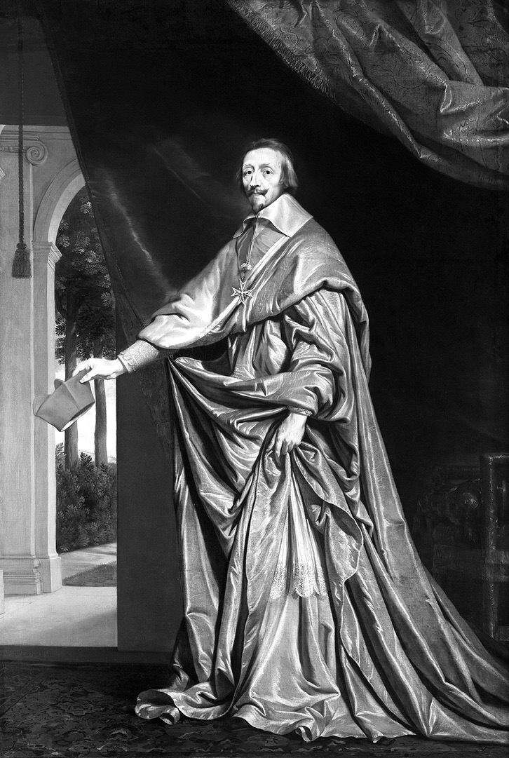 Филипп де Шампэнь. Кардинал де Ришелье. 1633–1640. Лондонская Национальная галерея, Лондон