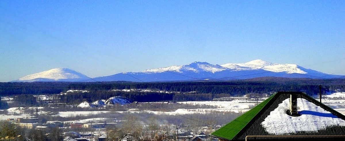 Конжаковский Камень, фото от водонапорной башни /Пикабу