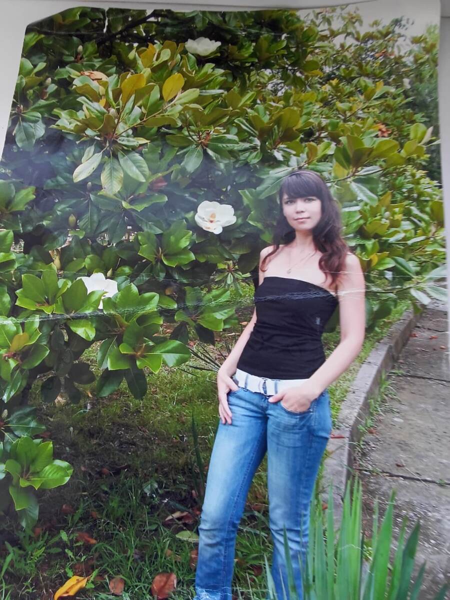 Мама нашла мою фотографию. Тут мне 23-24 года примерно, вес 54 кг. Вот к такой форме я стремлюсь