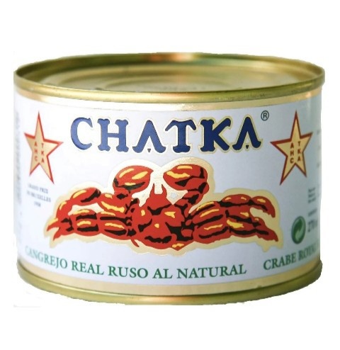 Этикетка Камчатка оказалась больше банки...