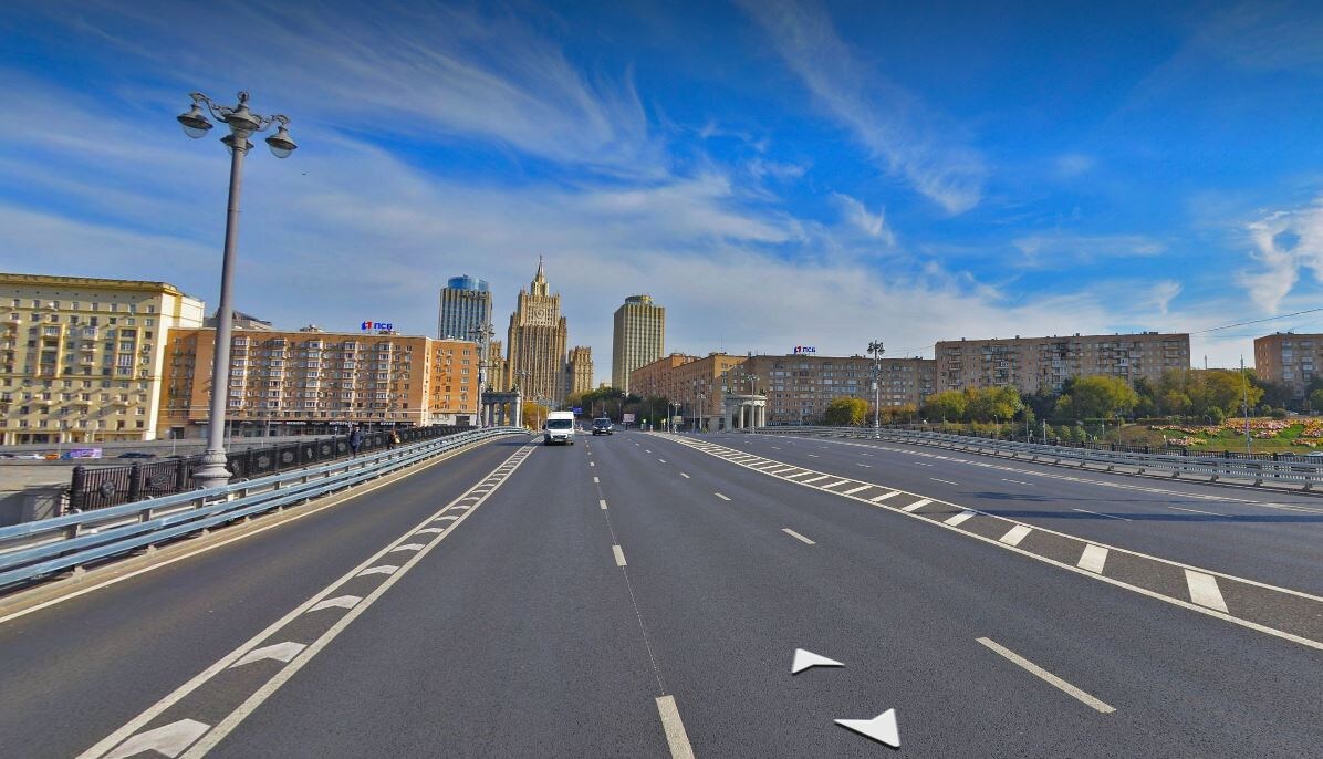 Вид со стороны Киевского вокзала. Фото: Яндекс.Карты