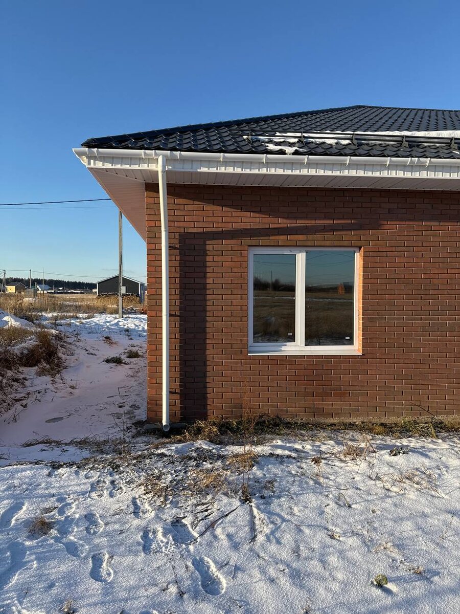 Вот, наш одноэтажный красавец! 😀