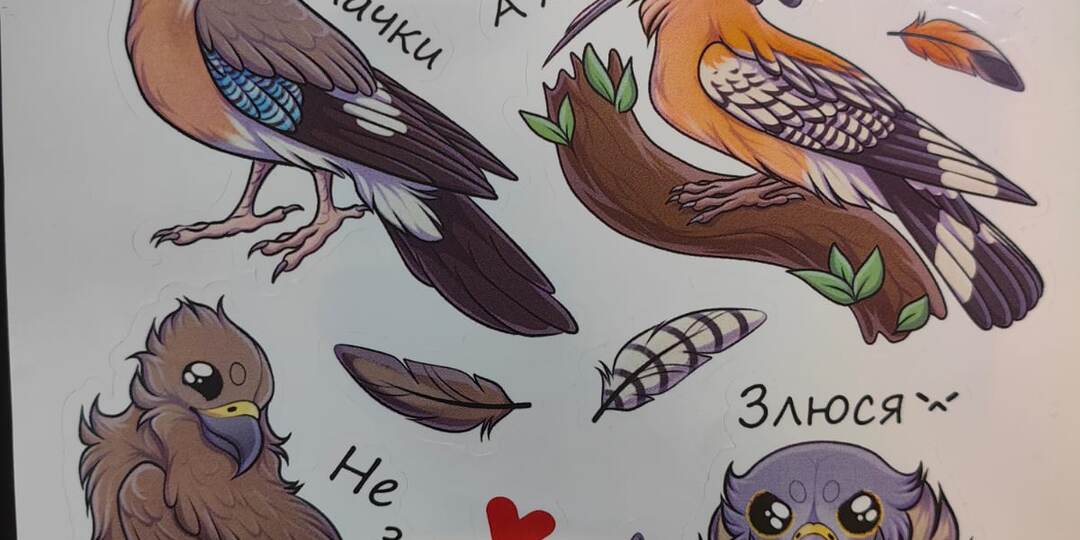 Сувениры и проекты, связанные с птицами