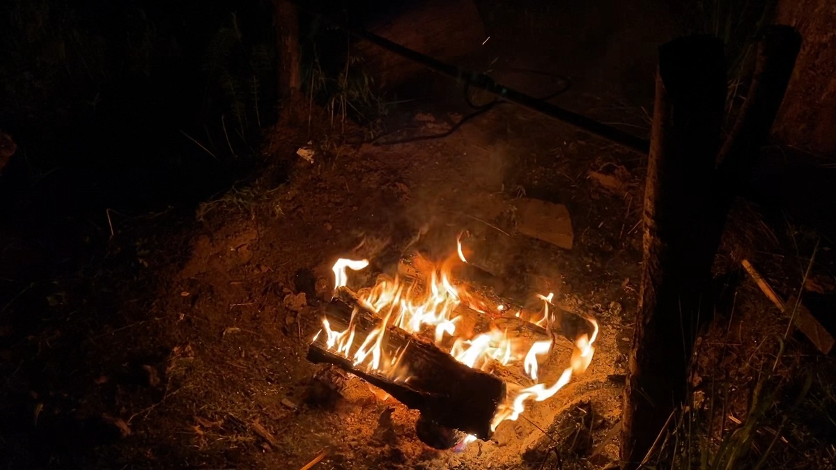 Наш костёр.