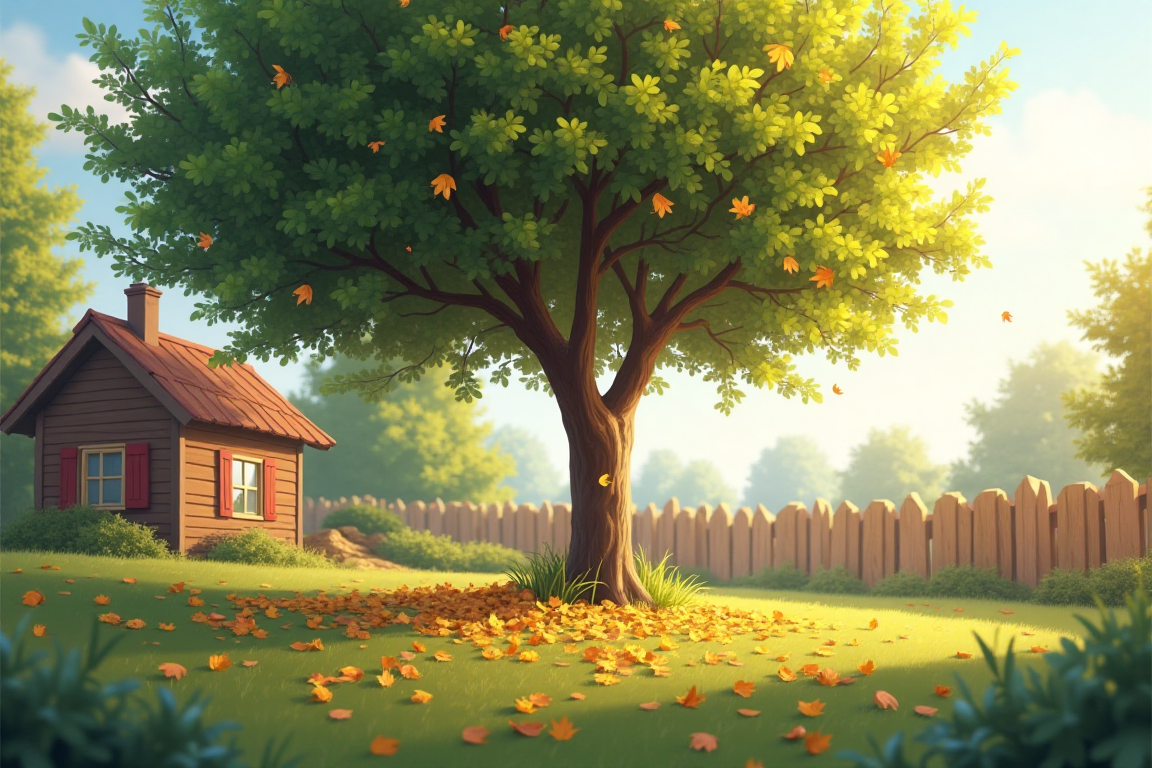 Почему опадают листья у деревьев летом?