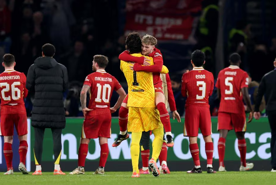 Харви Эллиотт принес победу "Ливерпулю" в Париже после удачного выноса отворот Алиссона. Фото: УЕФА