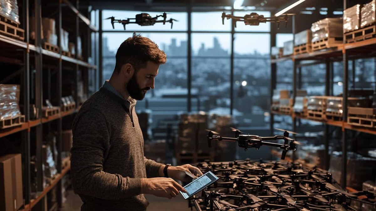    Дроны в инвентаризации: экономия времени и точность Khar_AG