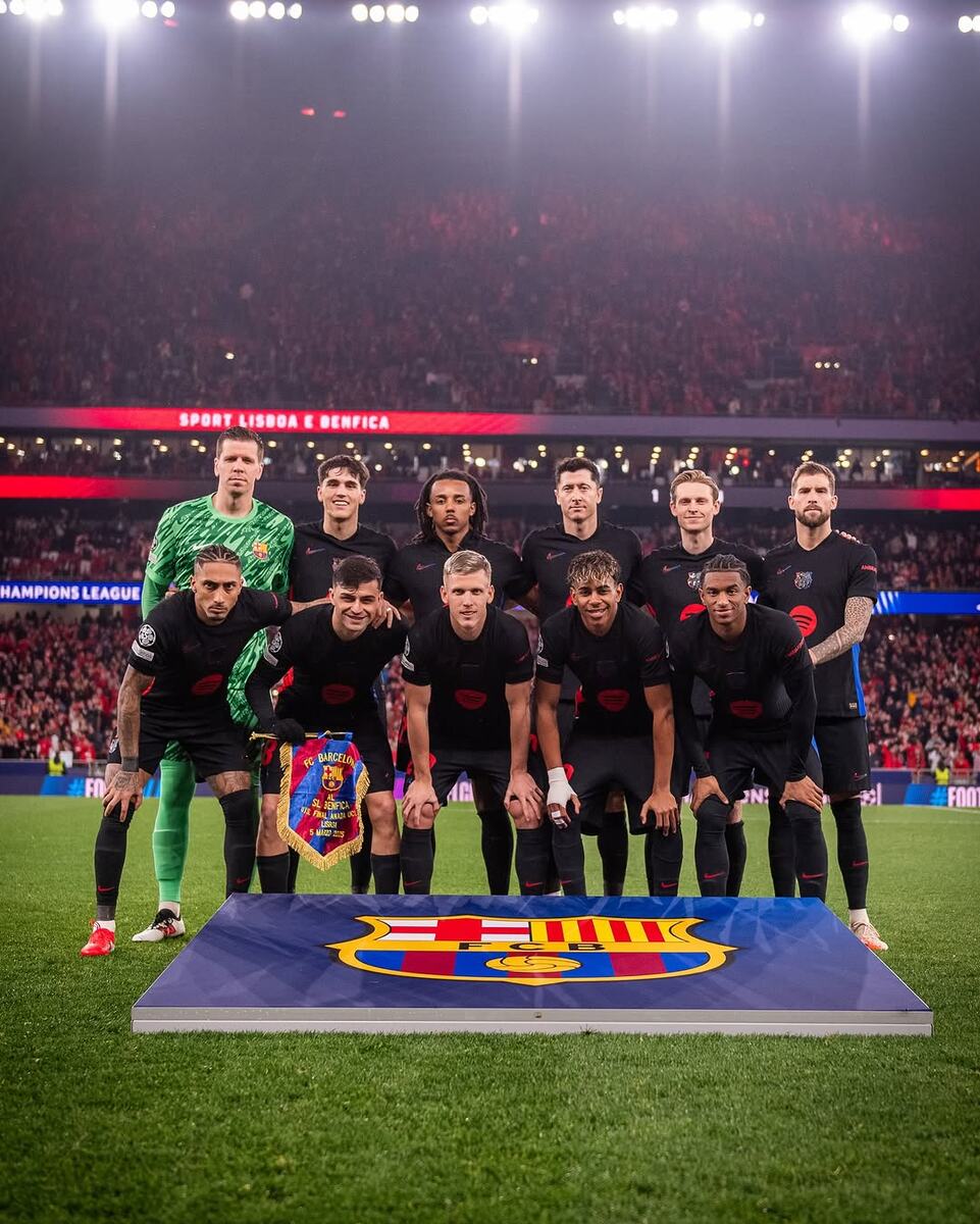 Стартовый состав «Барселоны»