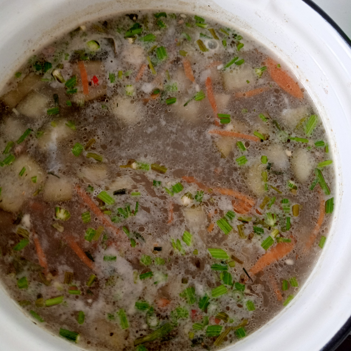 Рассольник.