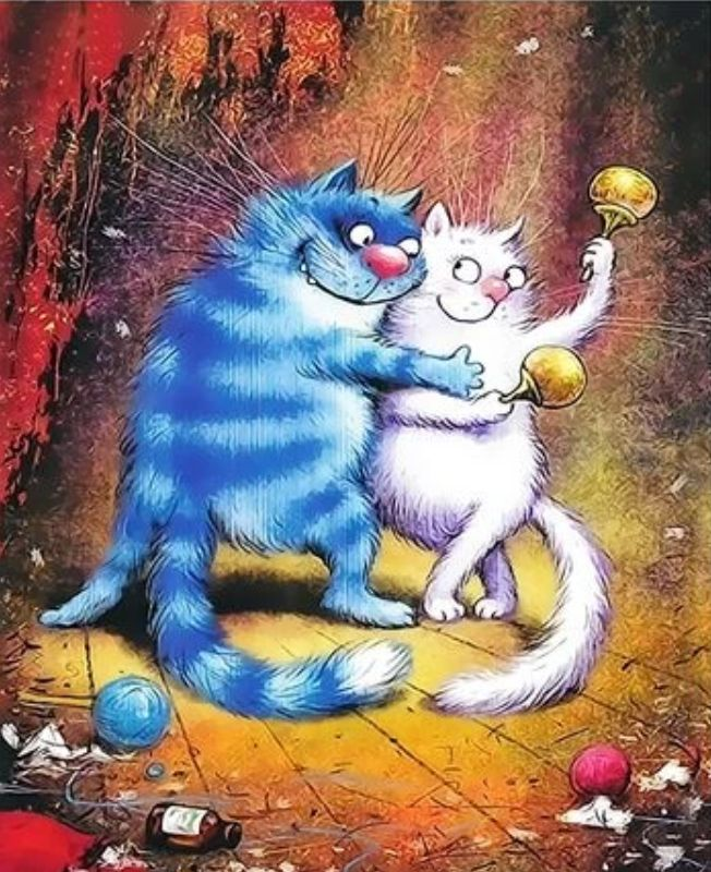 очаровательная кошка Рины Зенюк