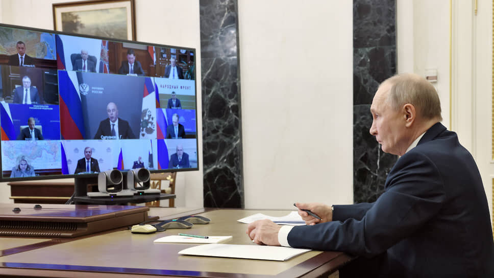 Владимир Путин переговорил со всеми за телефон.📷Фото: пресс-служба президента РФ