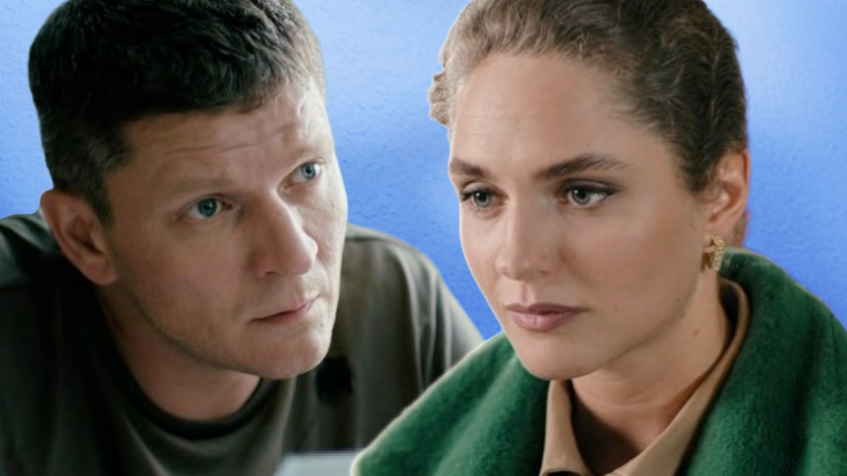 Сергей Жарков и Евгения Шахнович в сериале «Первый отдел». Коллаж. Автор: Мария К.