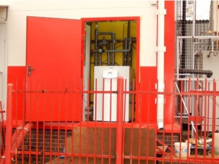 Магазин "Пятерочка" на тепловом насосе.