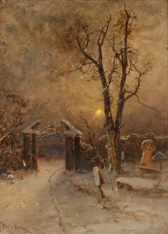 Юлиус Сергиус фон Клевер. Старое кладбище 