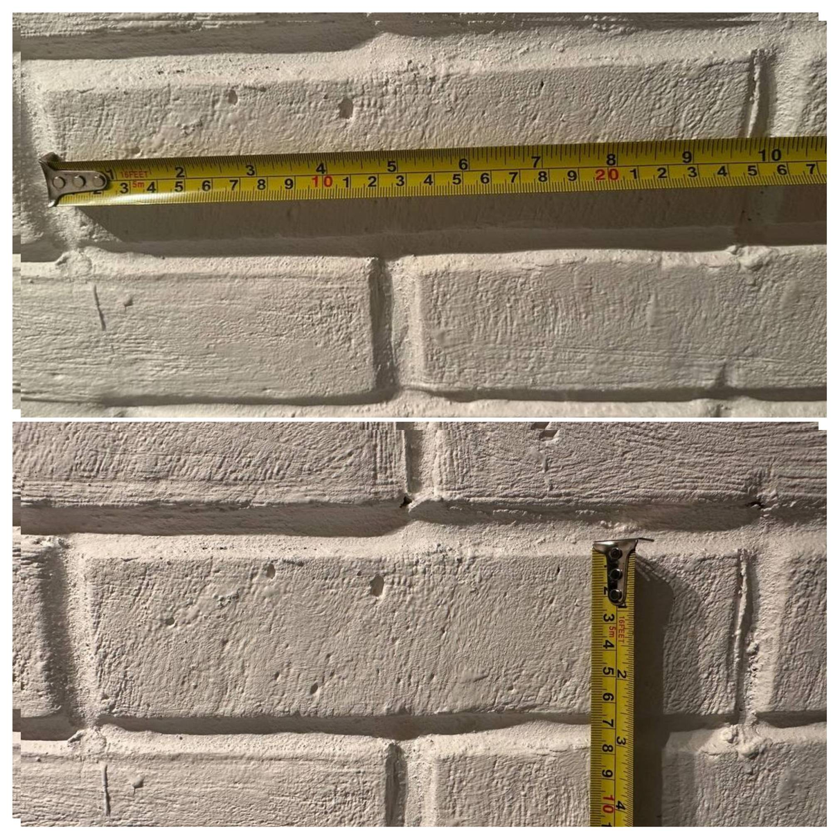 Размеры моих кирпичиков