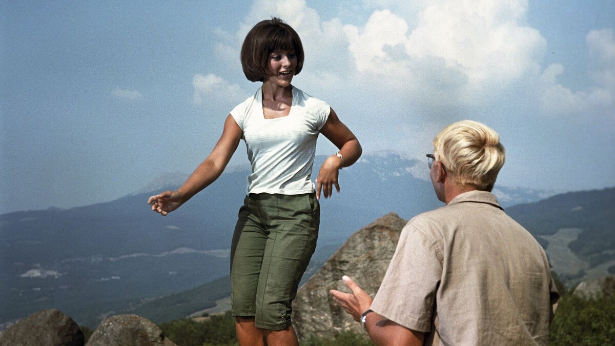 Нина и Шурик. "Кавказская пленница, или Новые приключения Шурика" (1966)