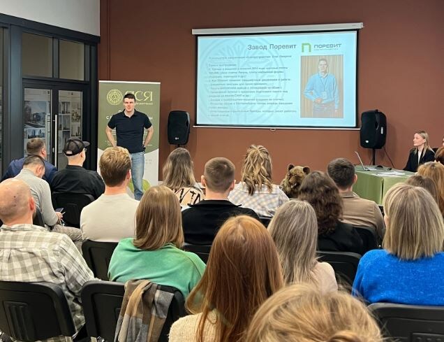 Завод тротуарной плитки Поревит на мероприятии для ландшафтных дизайнеров в Тюмени