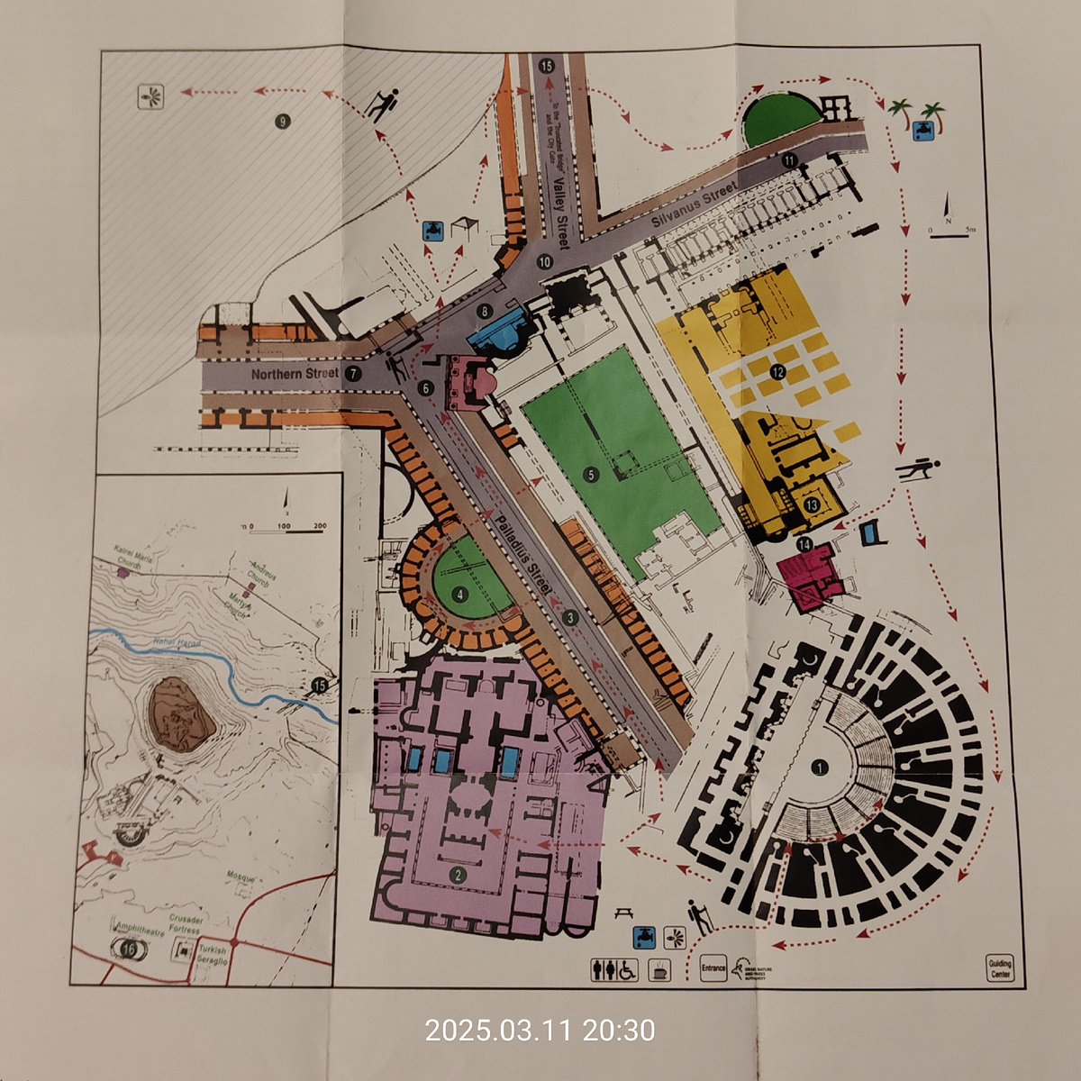 Схема города.