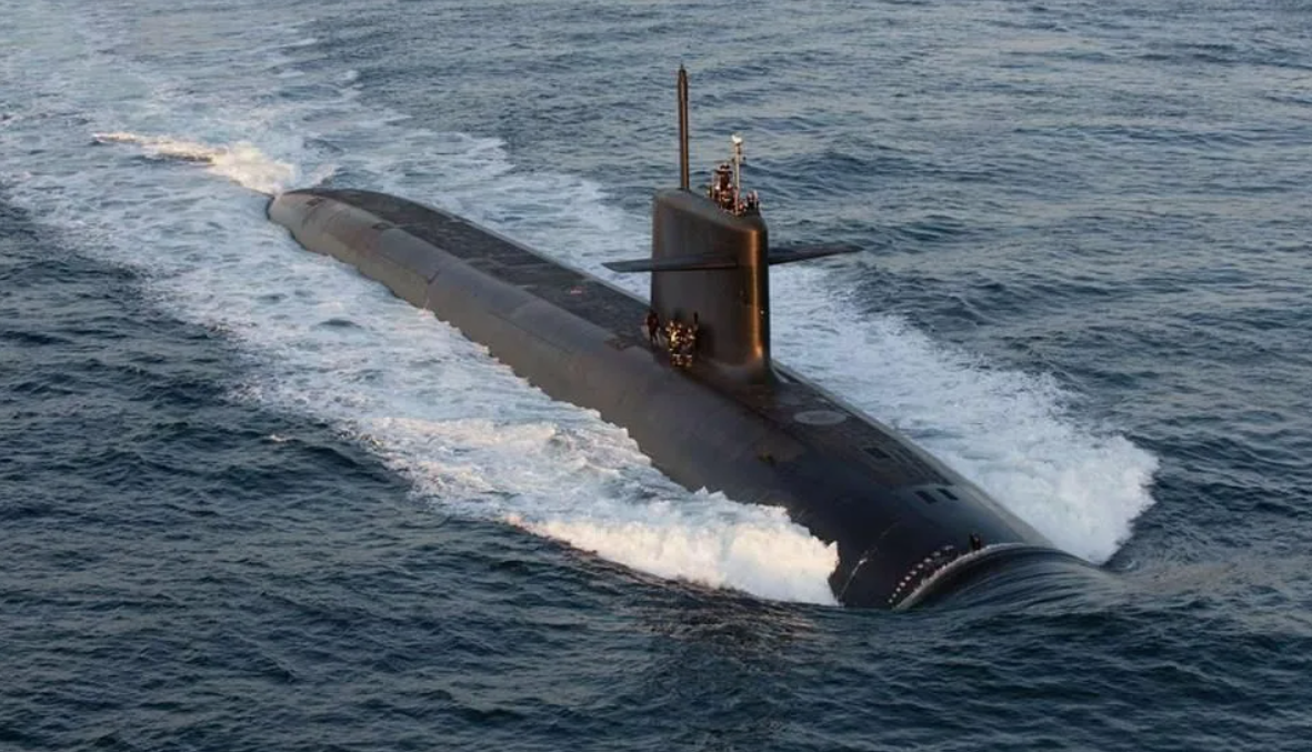 Французская атомная подводная лодка пятого поколения "Le Terrible". Фото из открытых источников. 