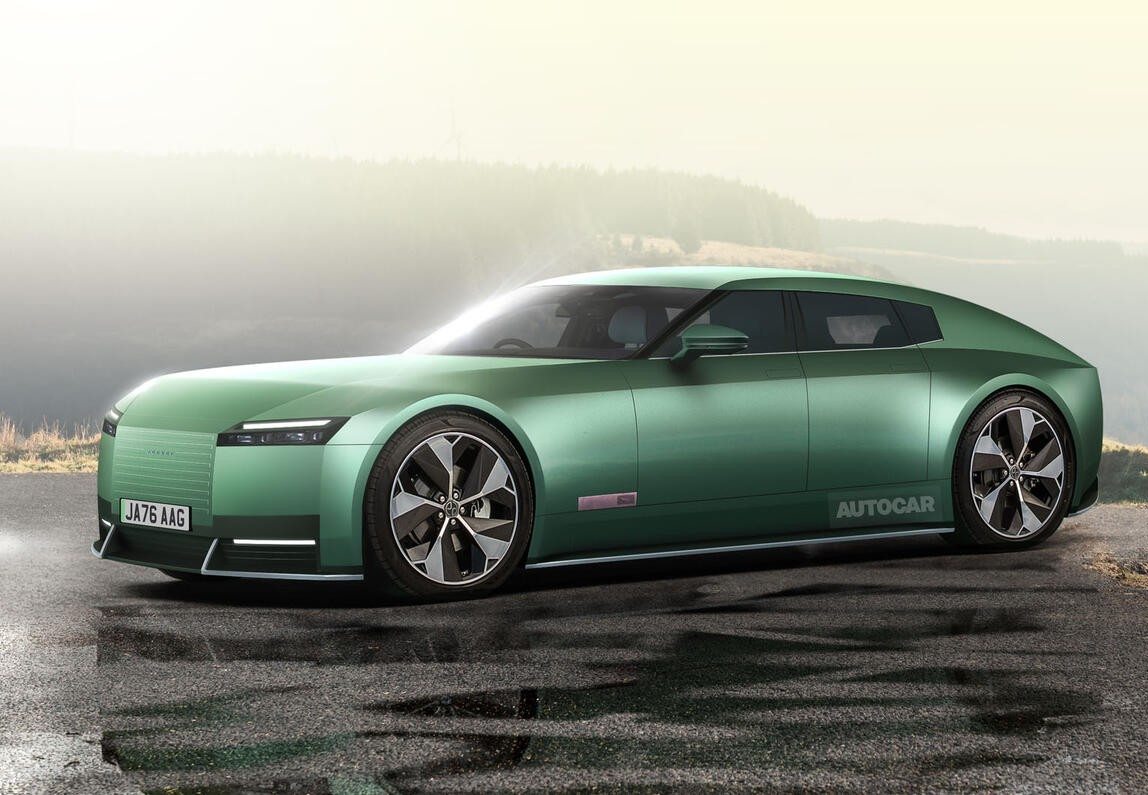 Таким будет новый Jaguar GT по мнению Autocar