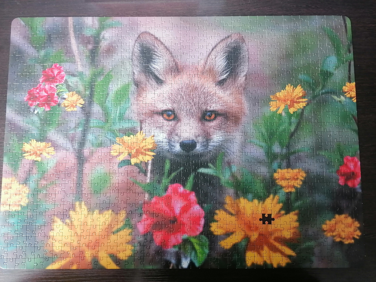 Картина содержит 1000 пазлов, один из которых бесследно исчез