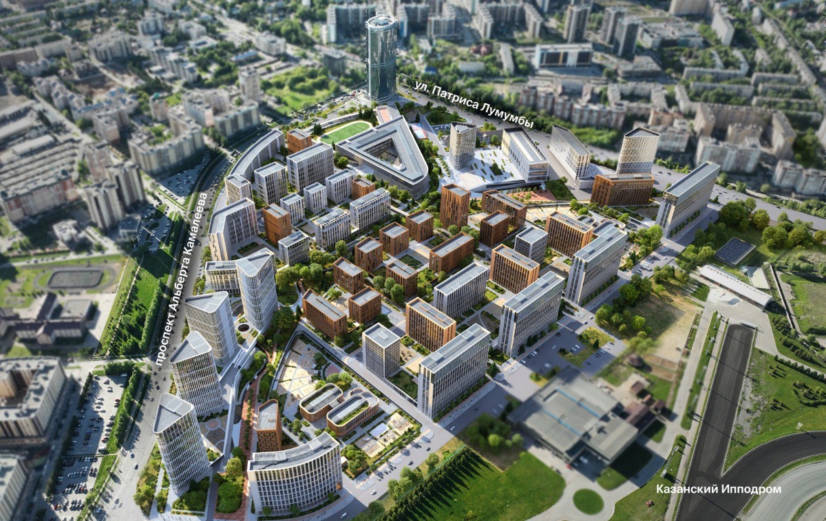 Проект развития нового микрорайона на месте старого аэропорта завершает масштабную застройку «Ак Барс Дом» в Советском районе