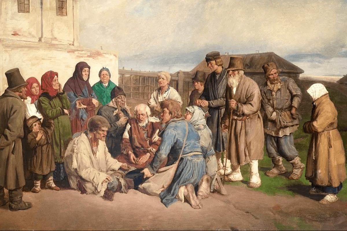 "Богомольцы". Виктор Васнецов. ©Московский аукционный дом