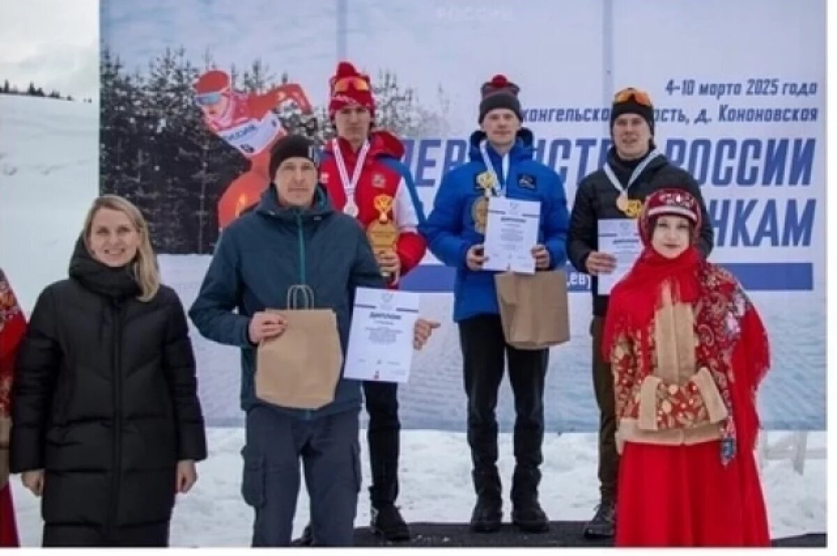    Антон Дроботов из Коми пришёл первым на дистанции 10 км в Малиновке