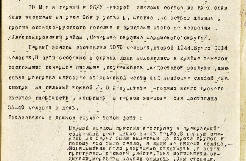 Индустриализация и коллективизация. Глава 3.4. Часть 12. Назинская трагедия.