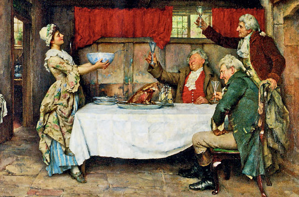 У.А. Брейскпир, "Чаша пунша", 1885 г.