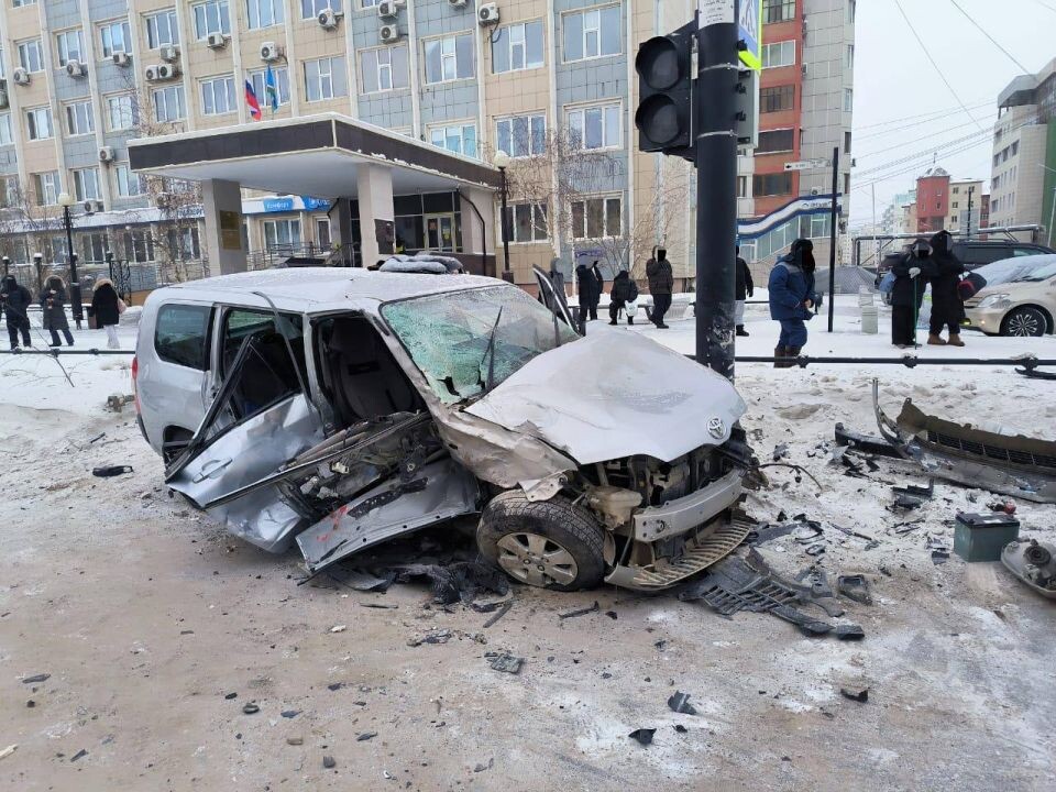    Смертельное ДТП в Якутске. Источник: Отдел Госавтоинспекции МУ МВД России "Якутское"