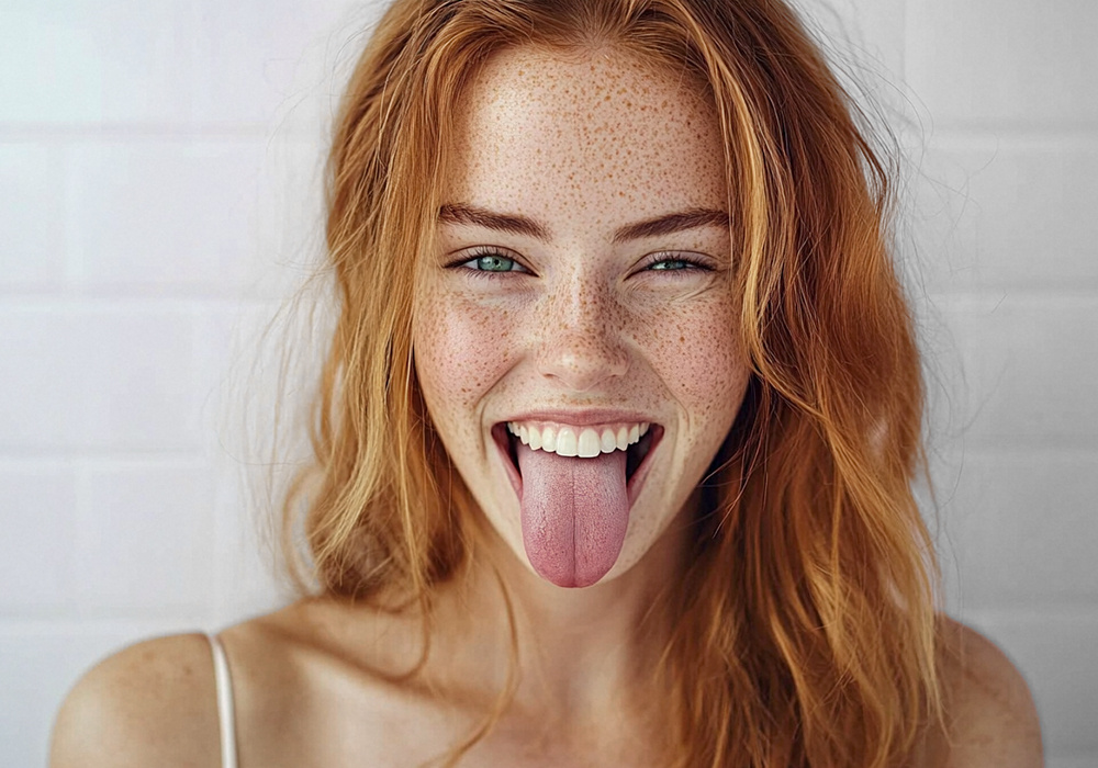 Мал язык, да всем телом владеет...