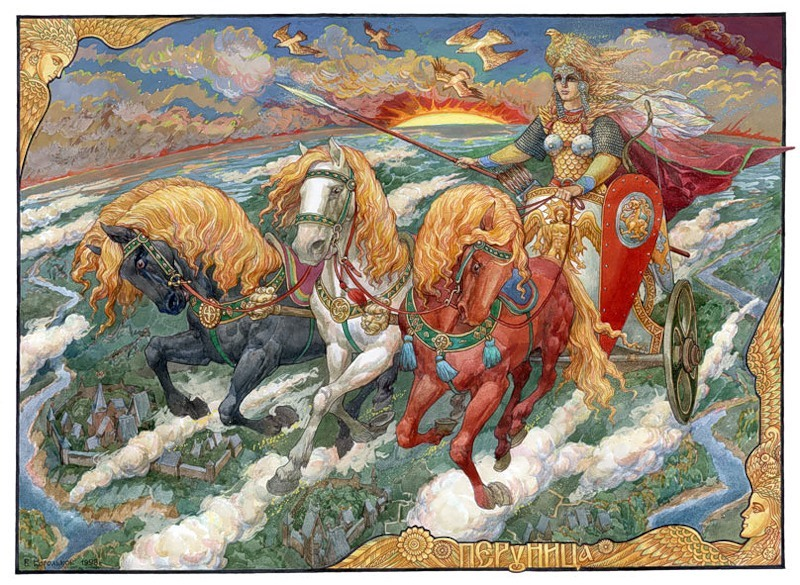 Художник Корольков В. А. Перуница. © https://www.livemaster.ru/topic/559505-hudozhniki-skazochniki-chast-1-korolkov-v-a