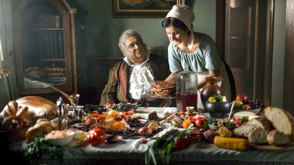 И. Крылов за трапезой. Фото из интернета