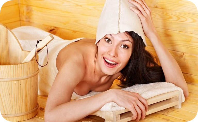 как правильно париться сидя или лёжа