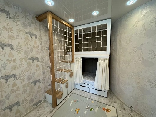 Реализация дизайн-проекта детской. 