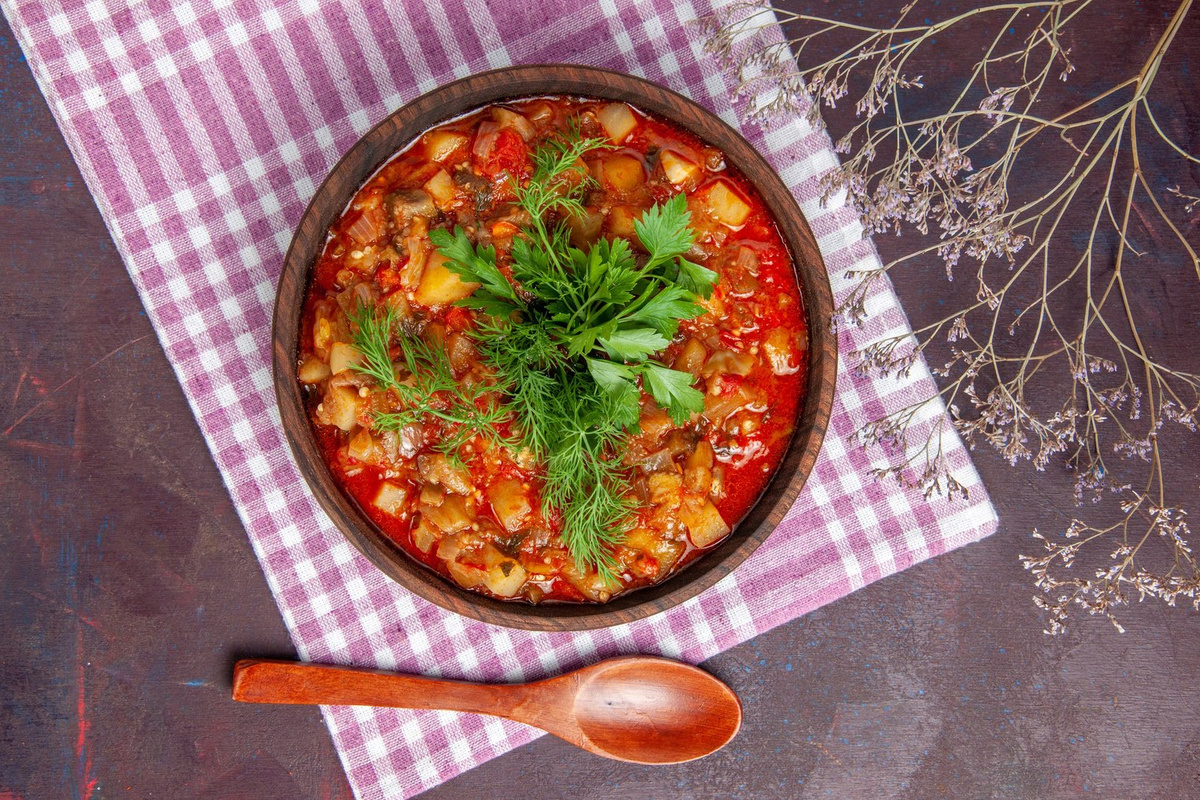 Суп с нутом