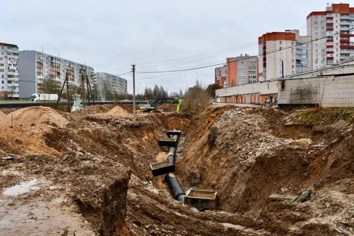    До конца недели могут устранить неприятный запах в районе Крестков в Пскове