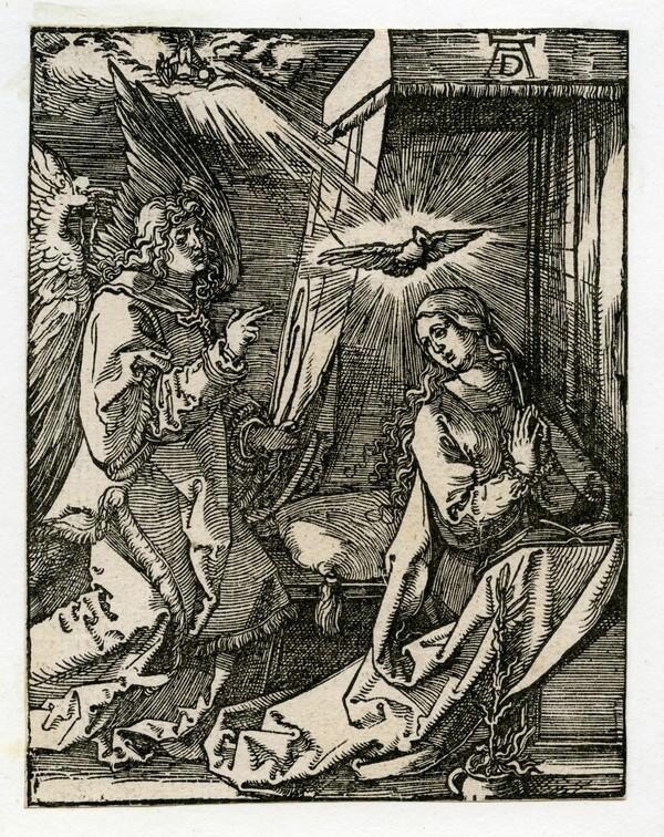 Альбрехт Дюрер. «Благовещение».